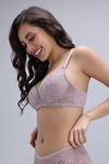 Zivame Padded Non Wired Medium Coverage T-Shirt Bra - Cameo Brown — thumbnail 3